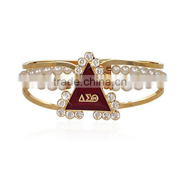Delta Sigma Theta Sorority crystal dst bangle gif