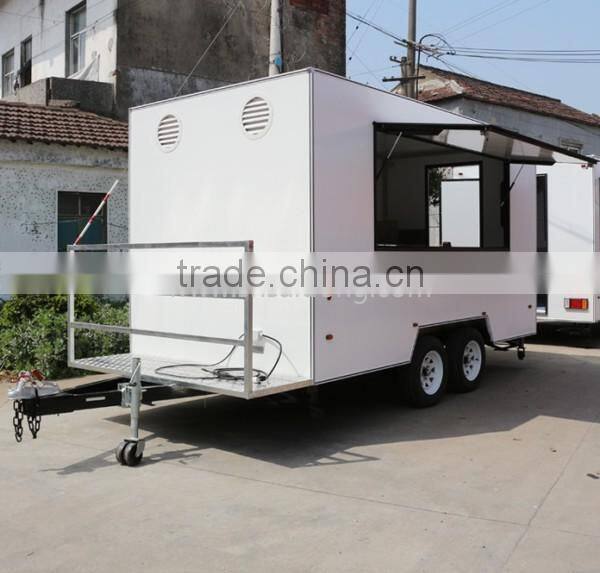 Best quality food beverages mobile food trailer mobile food cart catering truck customized design