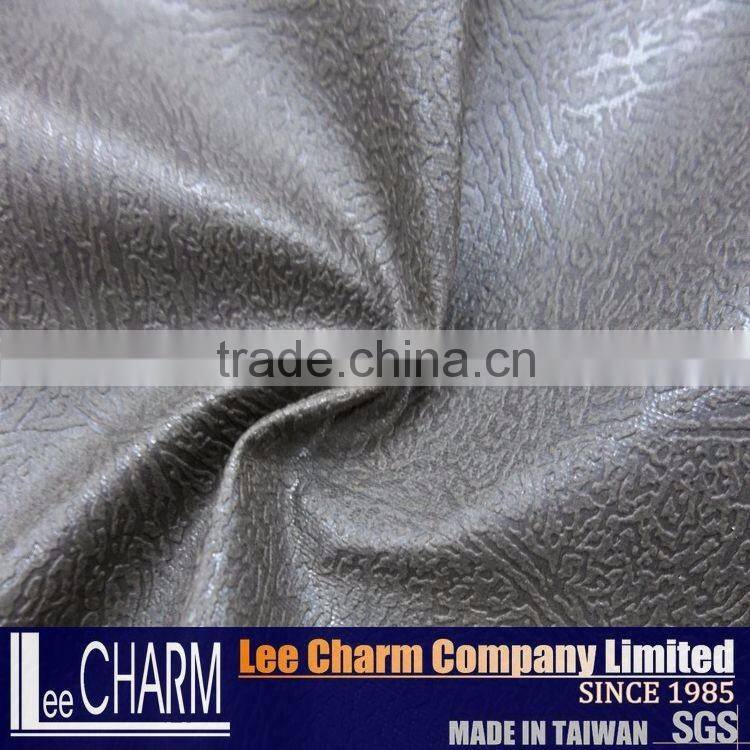 100% Polyester Leather-Look Fabric