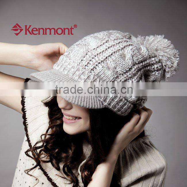 Fashion Kenmont Brand ladies warm cap hat type
