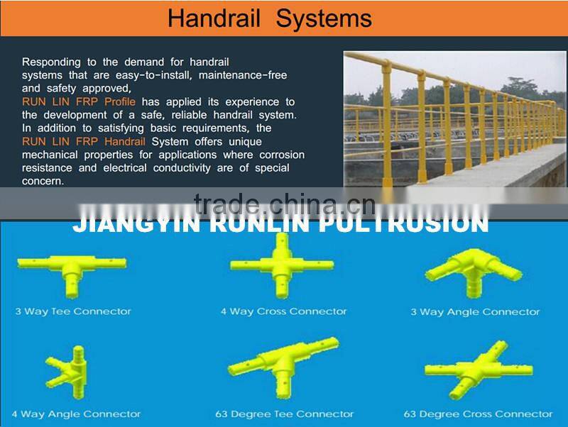 High Quality FRP Profiles frp rod frp channel