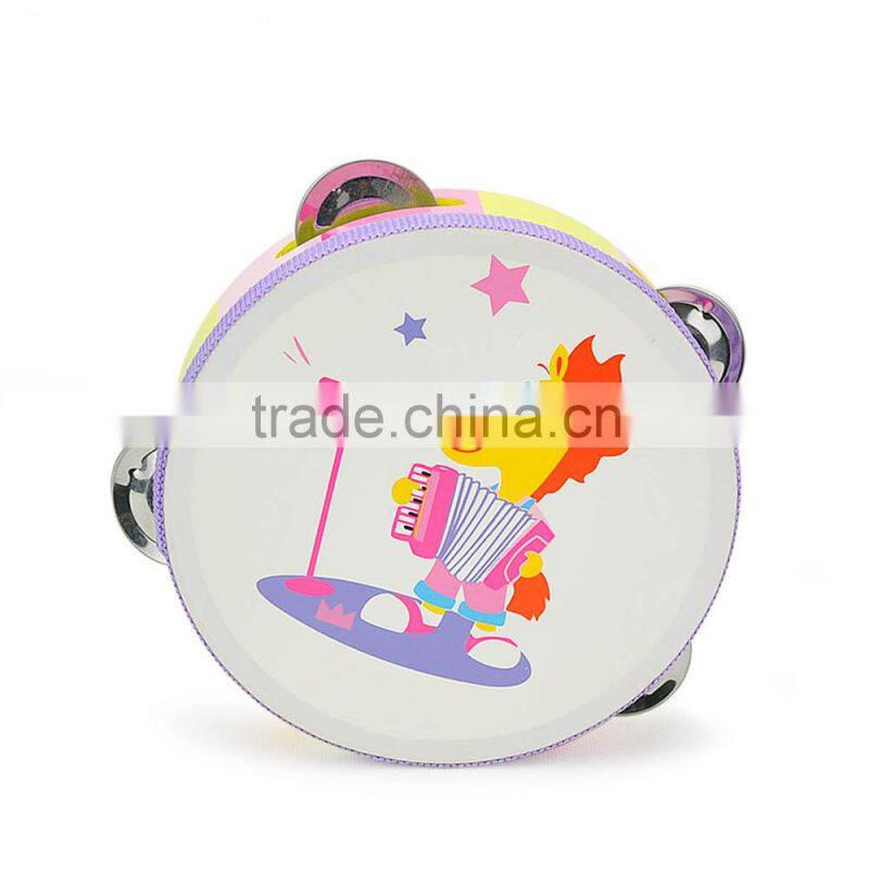 safe EN71 standard kids like rabbit play gutar animal band tambourine miniature musical instruments modern toys for children