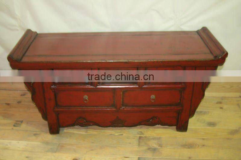 Reproduction vintage chinese classical antique solid wood table