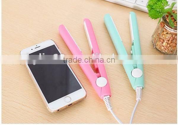 New Arrival Mini Electric Flat Iron Hair Straightener