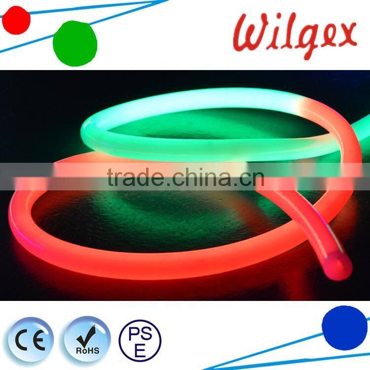IP65 Waterproof color changing LED Neon tube light