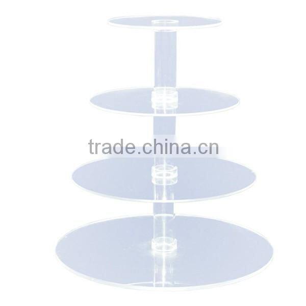 Factory Custom! Cake display stand Clear Acrylic Plastic Customed Vacuum Cake Pop Display
