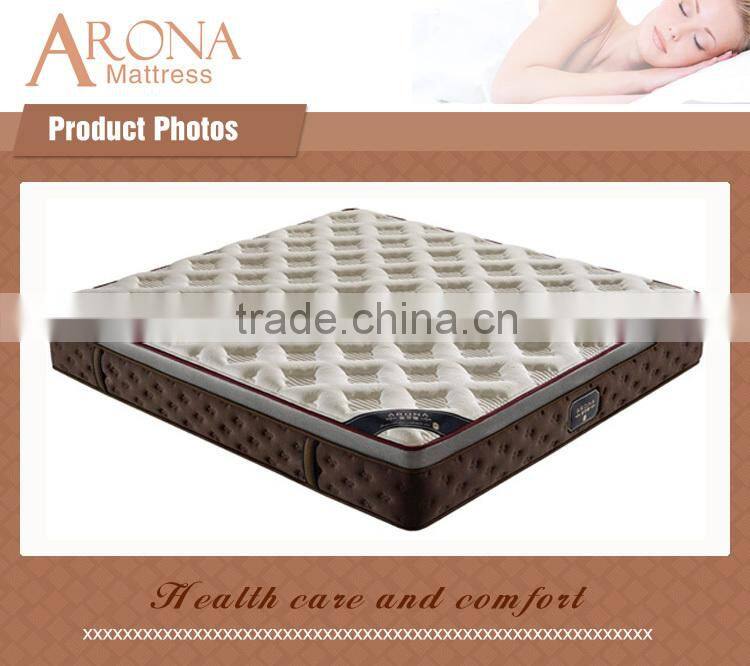 Home furniture double layers euro top sleep well angel dream mini pocket spring mattress
