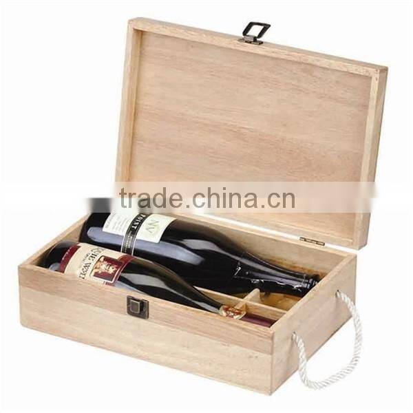 Customized Wood Wine Box China Supplier