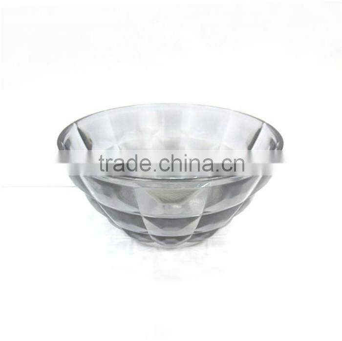 transparent reusable plastic salad container