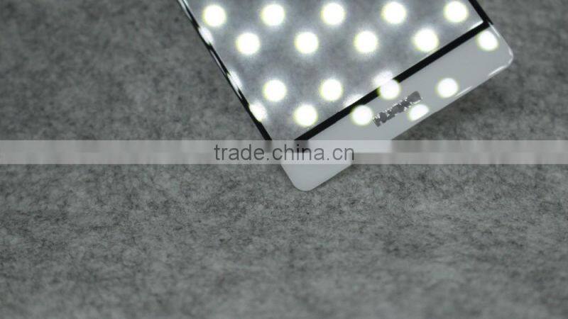 new premium custom cut 2.5D 0.33mm tempered glass screen protector for huawei P9