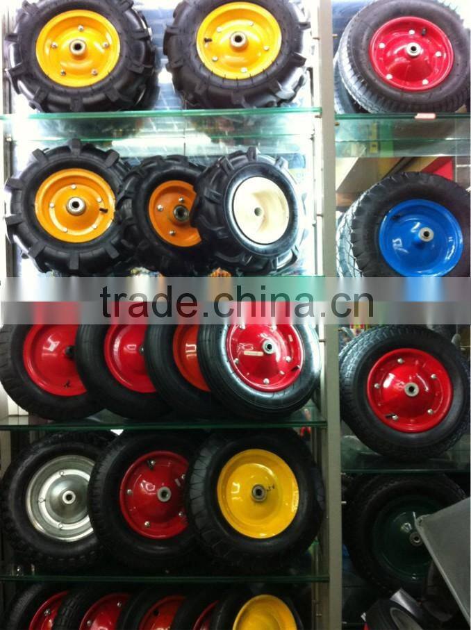 Heavy duty building wheelbarrows with wheel/inner tube wheel