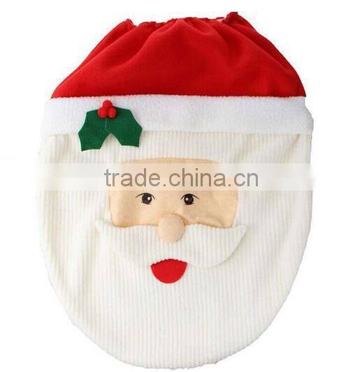2015 New Product Christmas Toilet Set Christmas decoration