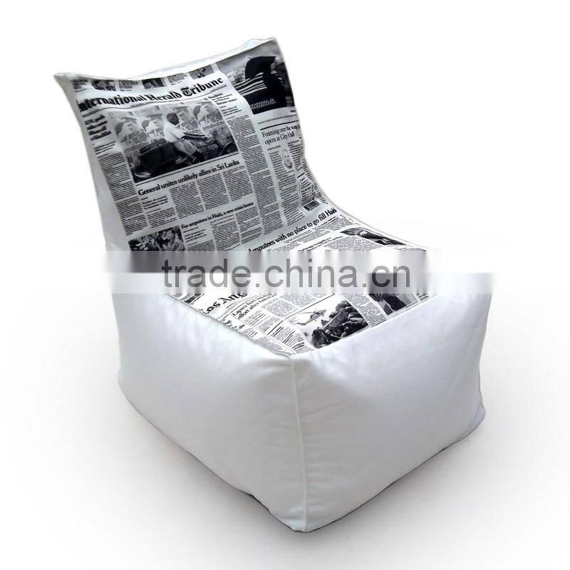 Square Single Lounge Bean Bag Sofa Chair
