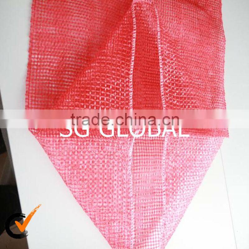 Plastic net bags for firewood