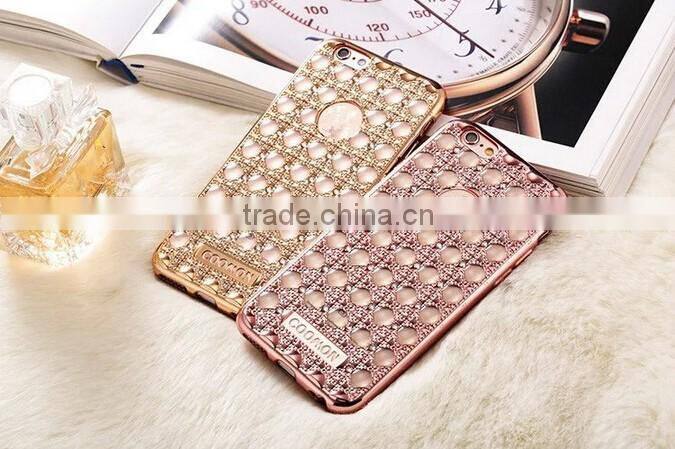 bling soft tpu diamond pattern phone case for iphone 6s 6s plus