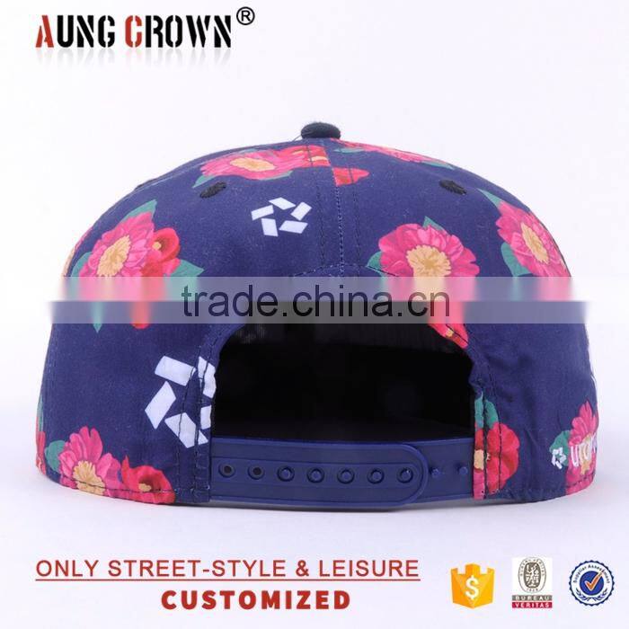 floral snapback hats custom 3d design custom snapback hats