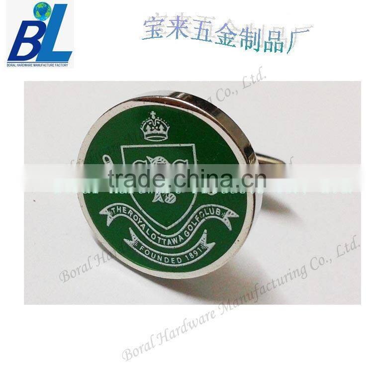 Best promotion gifts of enameled photo cufflinks