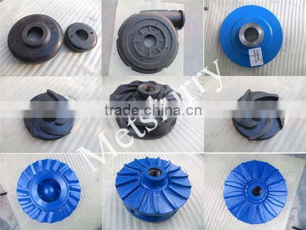 Centrifugal slurry pump spare parts impeller 12/10