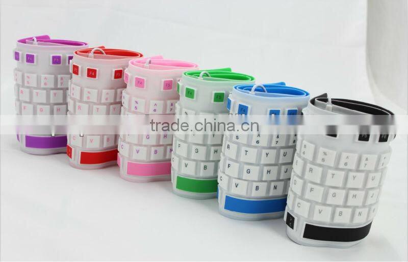 mini flexible silicon keyboard