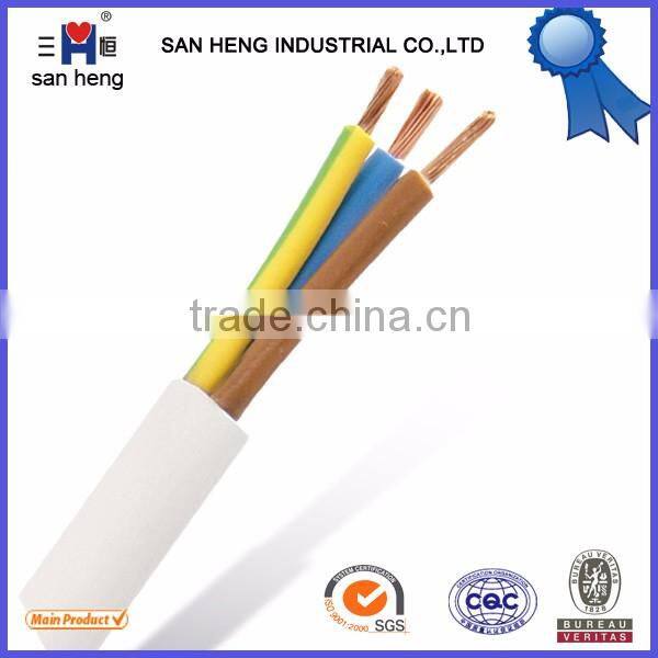 IEC RVV 2 cores 0.75mm2 multi stranded electric wire cable roll