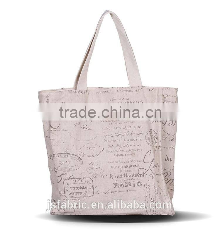 Country Style Women's Handbag Wave Embroidery Tote Bag Lady Canvas Bag Shoulder bag