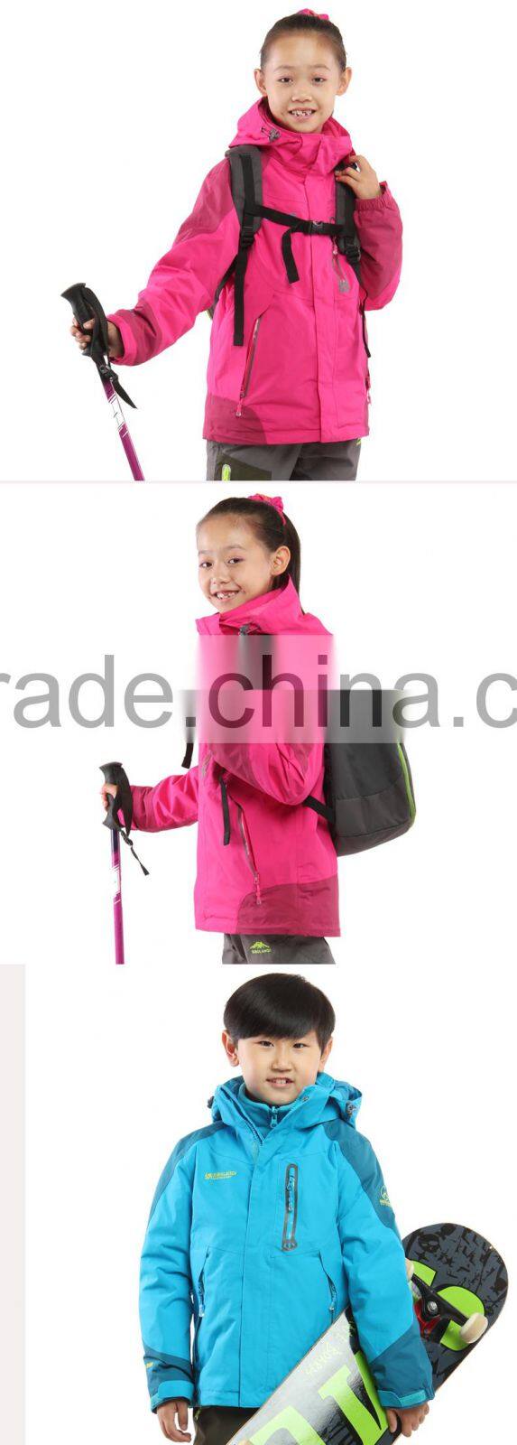 Customized fashion waterproof breathable technology winter jacket for women