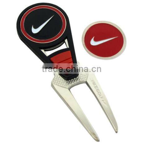 Promotional ABS plastic golf ball marker with logo