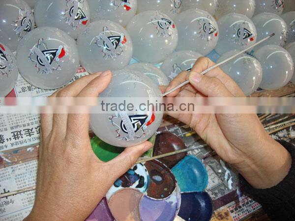 inside painted chrismas glass ball(LED lights)