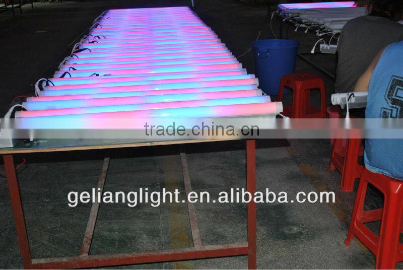 DMX 512 Signal Led Tube,color changing tube