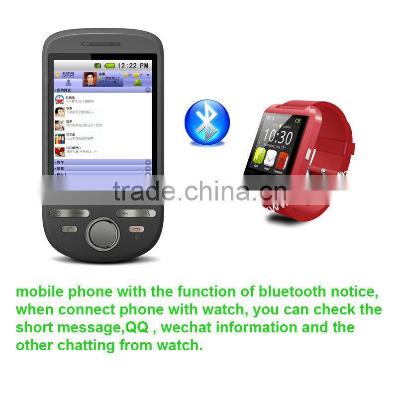 Multi Functional Bluetooth Smart Watch Waterproof Type With 160 hours Standby