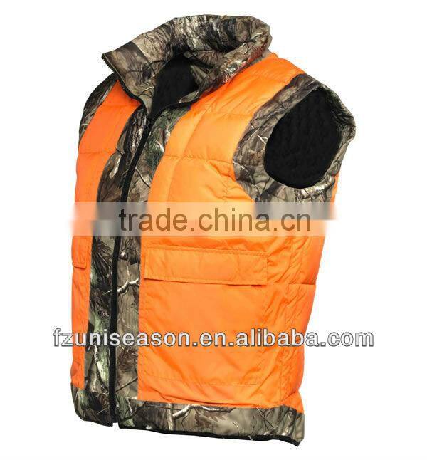 Reversible Insulated Camo Vest Hunting