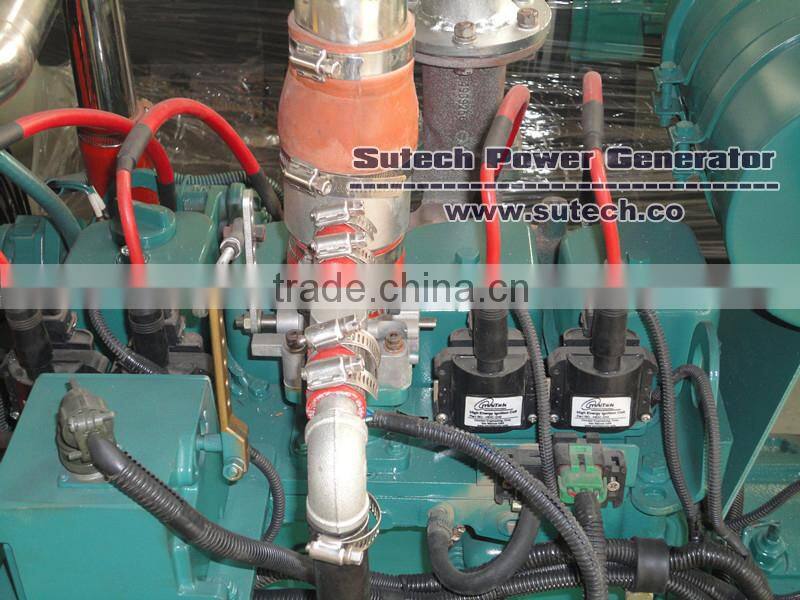 Low using cost 1.2MW 1200kw natural gas generator with Jichai engine