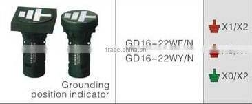 CNGAD GD16 series Grounding position indicator light(mechanical position signal light,signal lamp)(GD16-22WF/N;GD16-22WY/N)