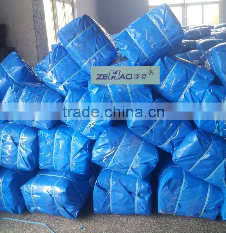 120gsm blue color high quality pe tarpaulin sample&tarpaulin design sample&packing in bale