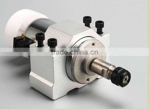 3000rpm 300w ER11 12 volt DC spindle motor+power governor+52D mount bracket