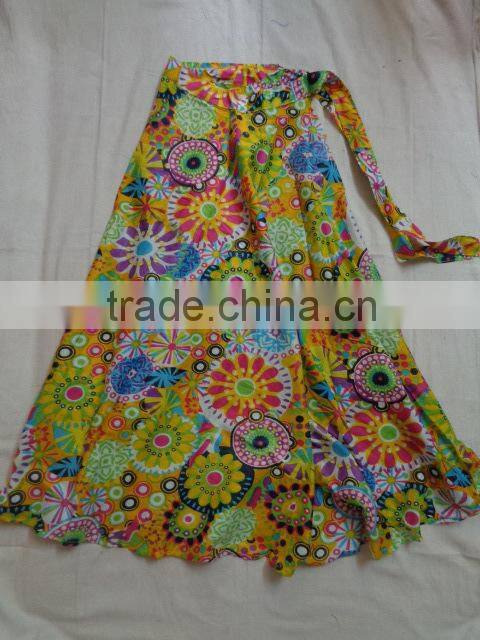 modern printed long skirts wholesale