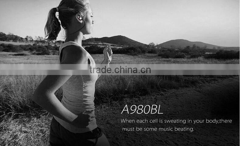 Hot Sell sport wireless earphone bluetooth headset auriculares ecouteur for iPhone 6 Phone earphone