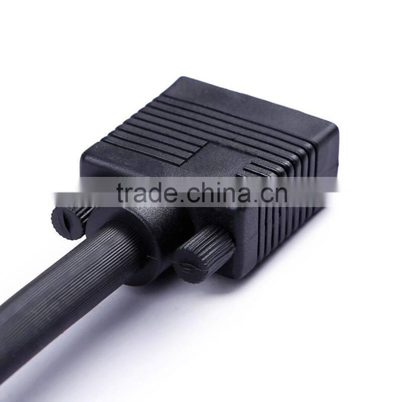 Splitter VGA cable for computer VGA cable 15 PIN TO 15PIN M-M