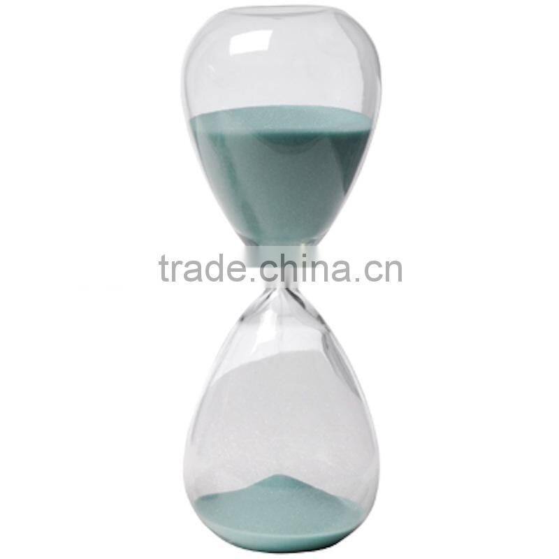Glass hourglass timer 15min