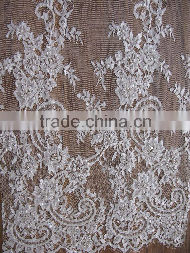 Breads african french lace fabric high quality french lace for lady party dress