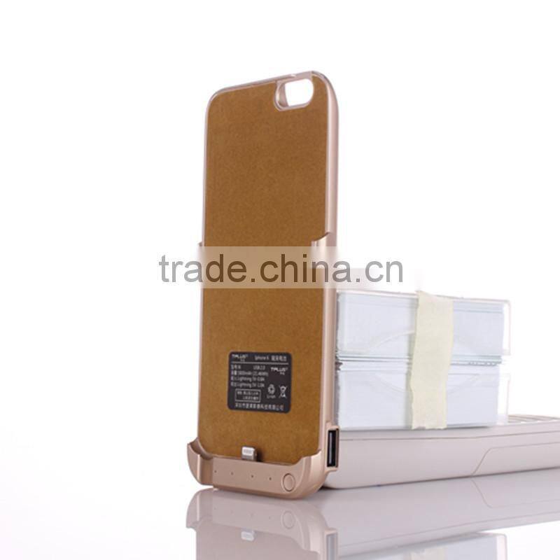 Wireless charger for i phone 6 4.7", China factory supply new battery case product, low price promotional battery case charger