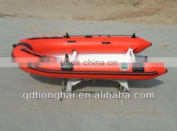 CE certification RIB300 fiberglass speed boat