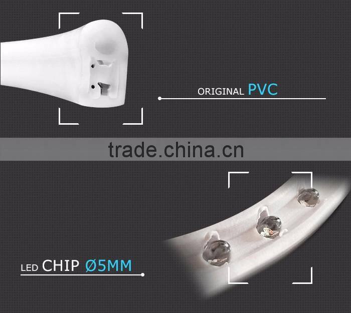 Good Quality 120V White LED Neon Flex Rope Light for bedroom