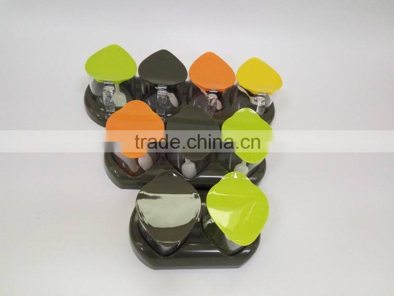 2 compartments kitchen tools spice jar