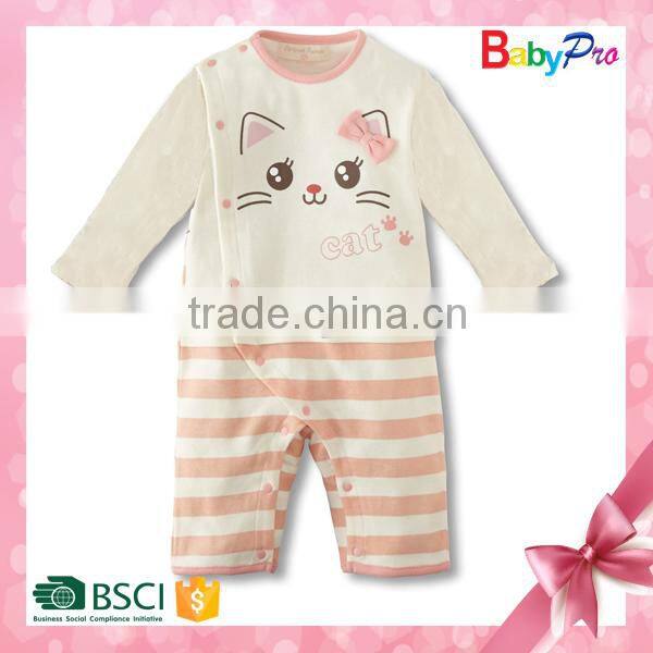 2015 hot sale baby clothes cute baby romper cotton baby romper