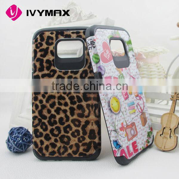 Different painted pattern cell phone case for samsung galaxy s6
