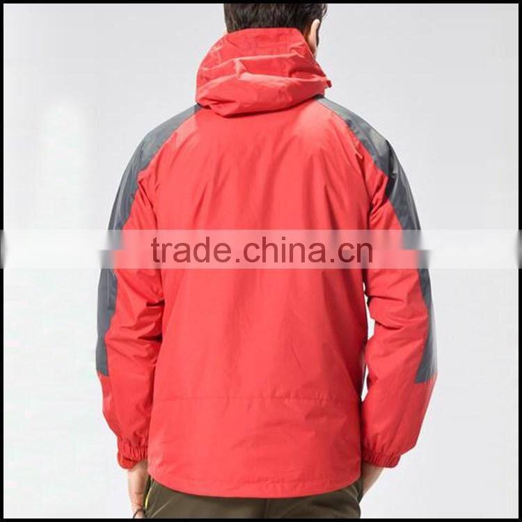 New Design men Lightweight and colourful Snow Ski Jacket 2016 with top quality