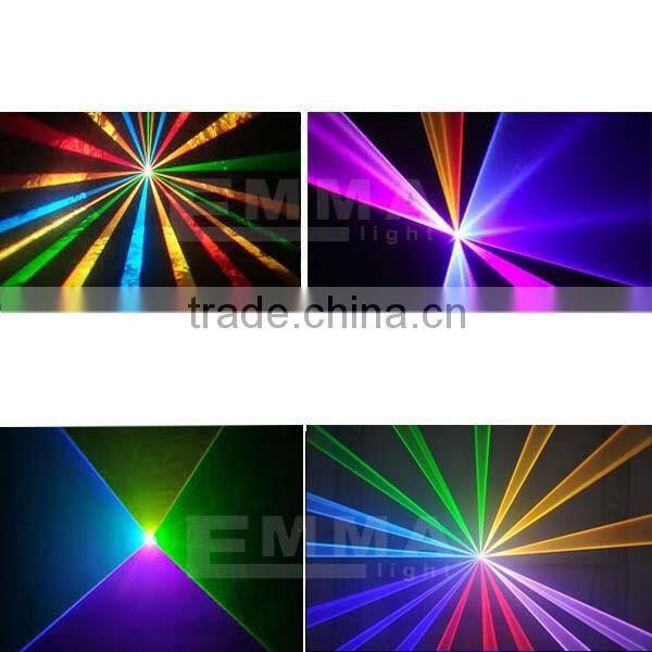 3w dmx rgb small stage laser lighting,disco ktv nightclubs stage laser light projector