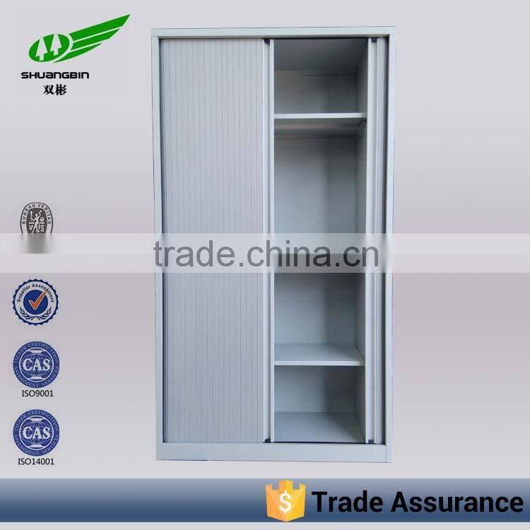 Modern office filing cabinet roll up door