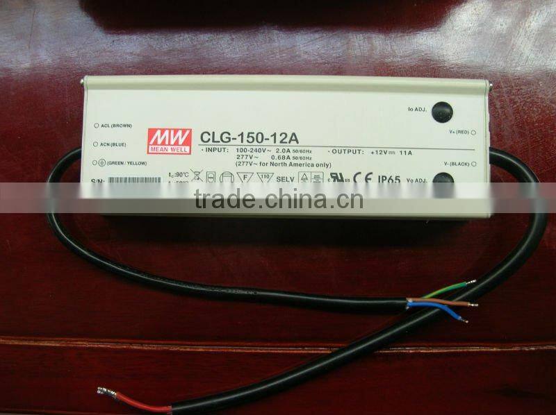 MW 150W waterproof driver UL listed